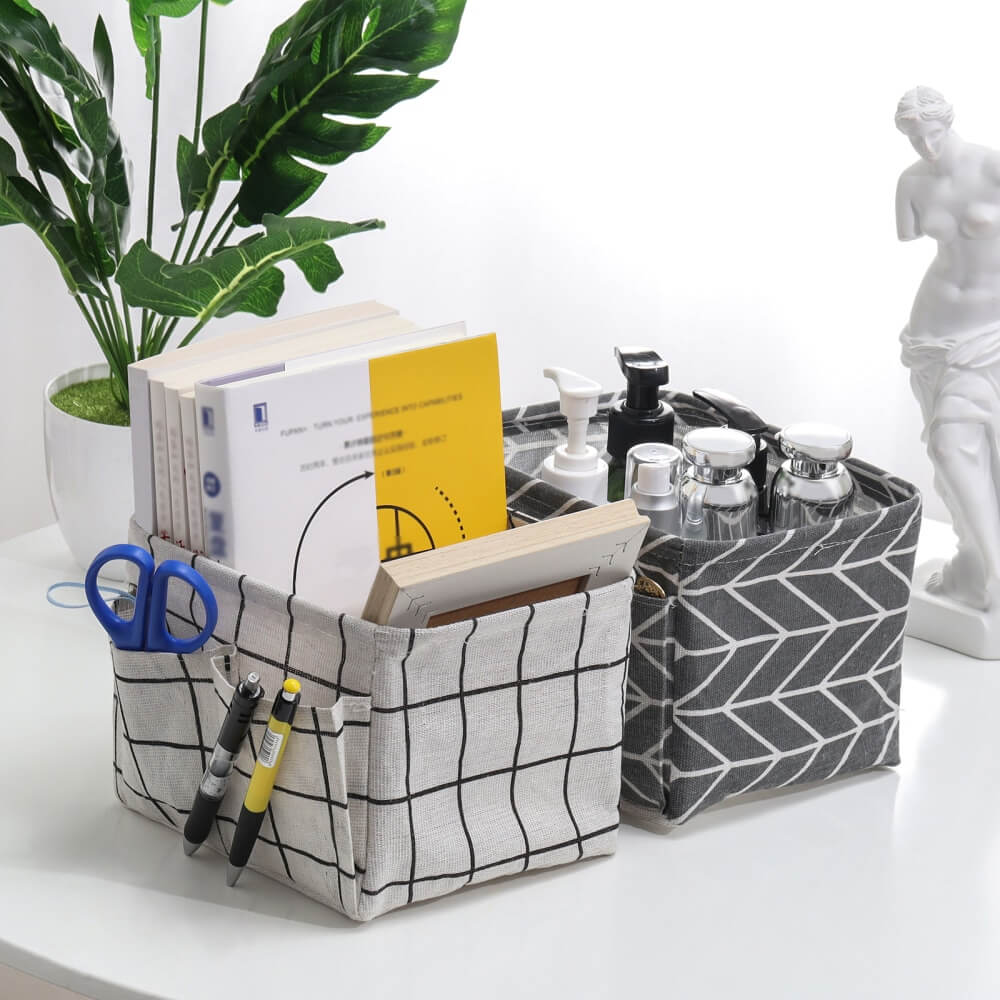 Foldable Multi Purpose Storage Boxes (Pack Of 4)