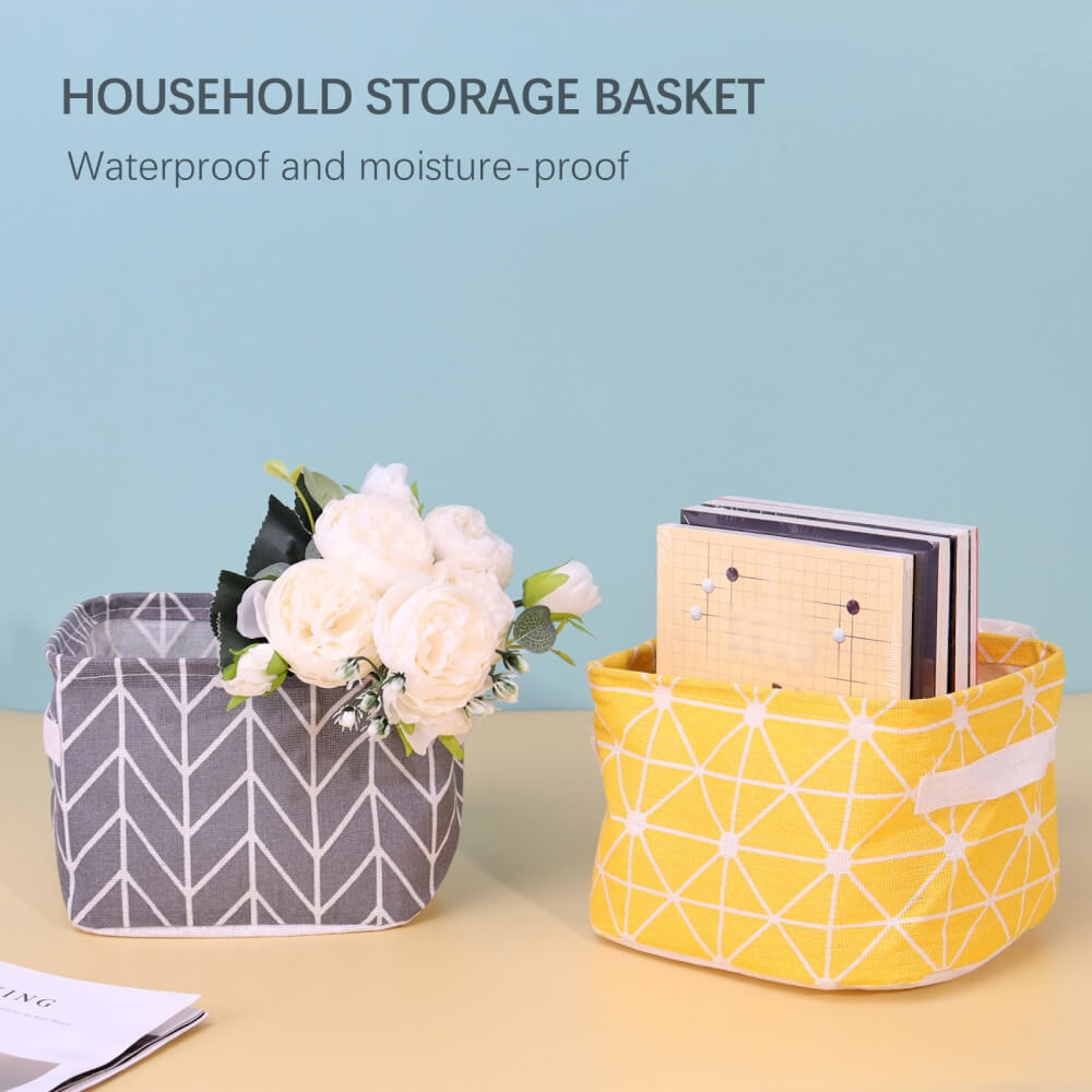 Foldable Multi Purpose Storage Boxes (Pack Of 4)