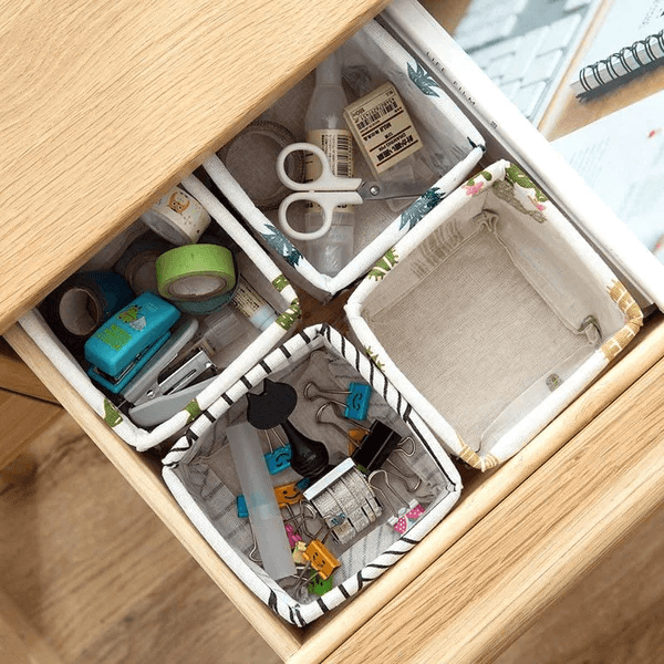 Foldable Multi Purpose Storage Boxes (Pack Of 4)